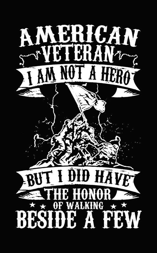 Veteran Not a Hero DTF Transfer