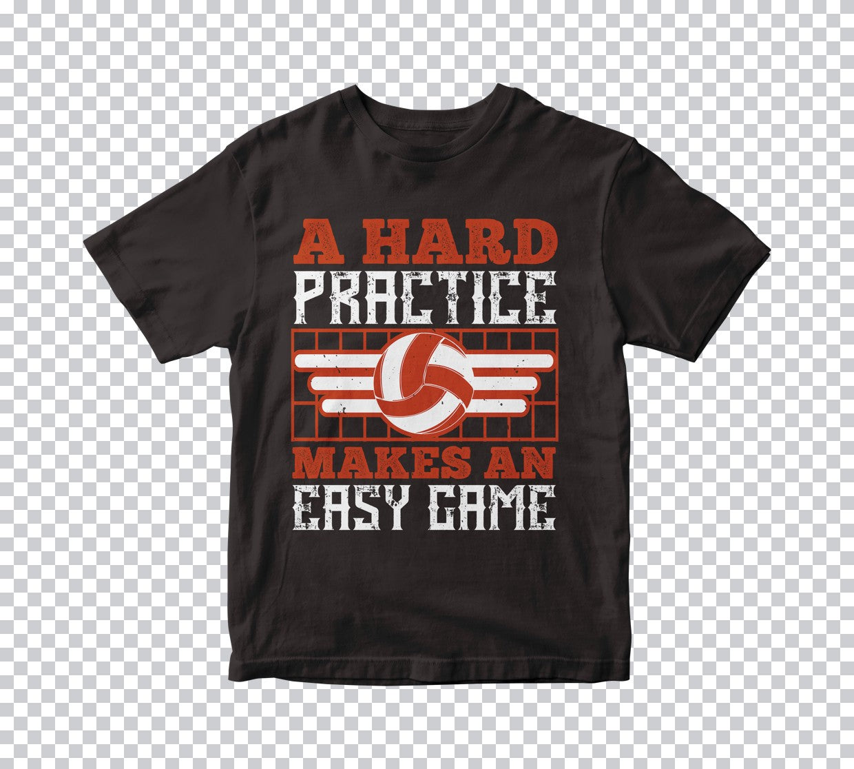 Hard Practice Makes Easy Game DTF Transfer