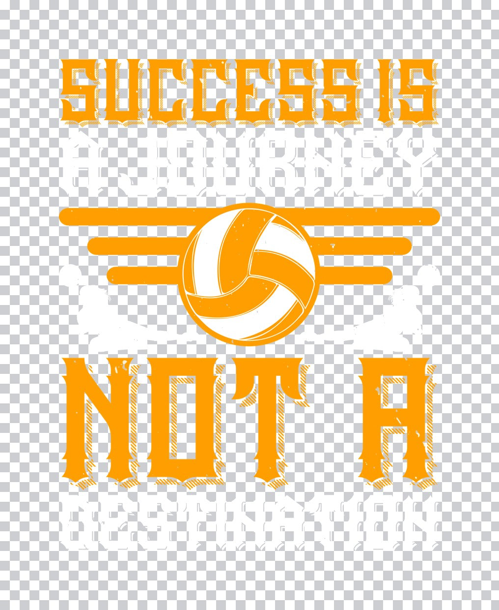 Success Is A Journey DTF Transfer