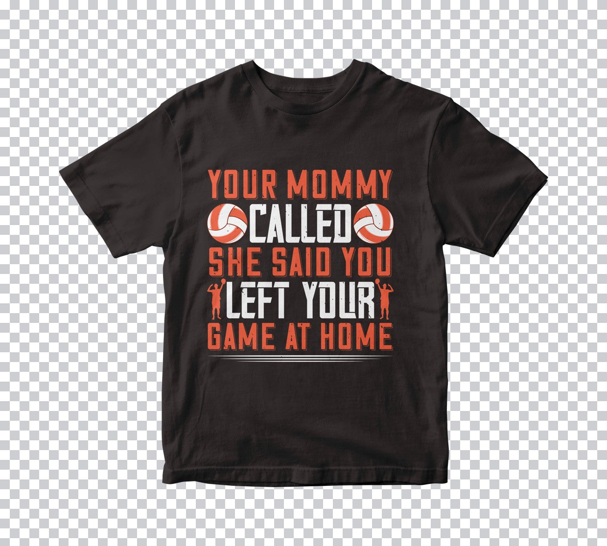Funny Volleyball Mommy Called DTF Transfer