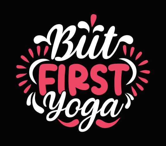 First Yoga Pose Celebration DTF Transfer