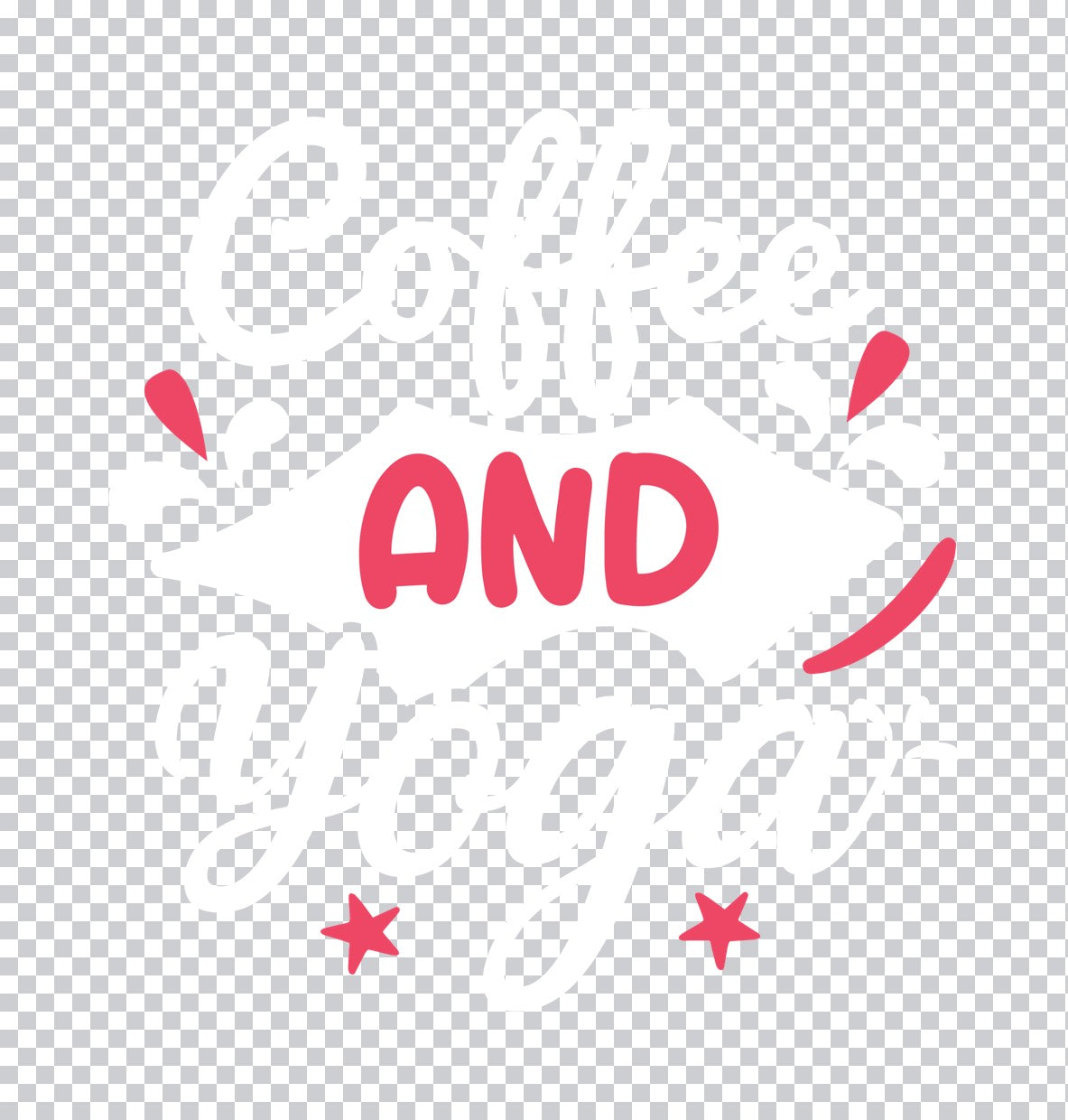 And Stars Decorative Accent DTF Transfer