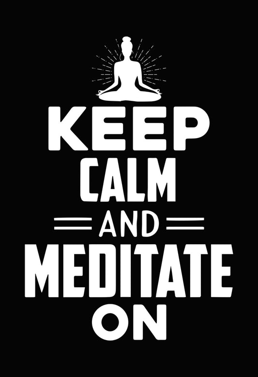 Namaste Yoga Lotus Minimalist DTF Transfer