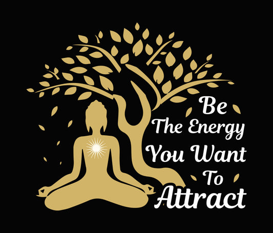 Zen Meditation Tree Silhouette DTF Transfer