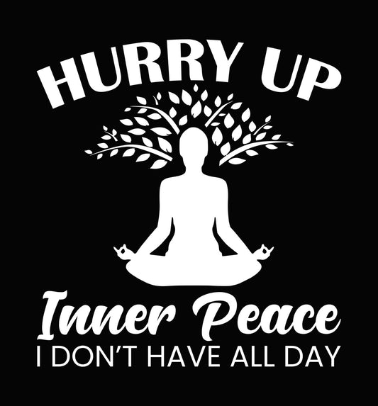 Plants and Yoga Zen Design DTF Transfer