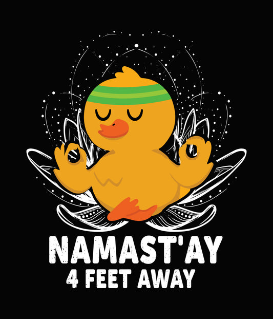 Eat Sleep Yoga Repeat Typography DTF Transfer