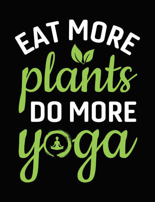 Plants and Yoga Zen DTF Transfer