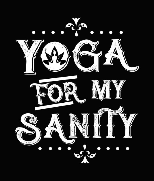 Minimalist Yoga Lotus DTF Transfer