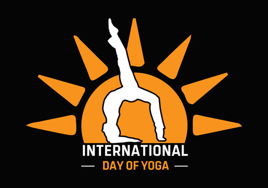 Day of Yoga Sun Silhouette DTF Transfer