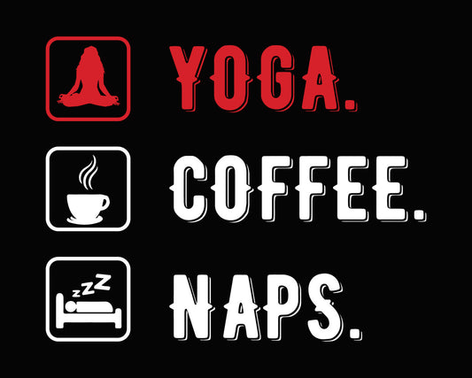 Meditation Silhouette Yoga Icon DTF Transfer