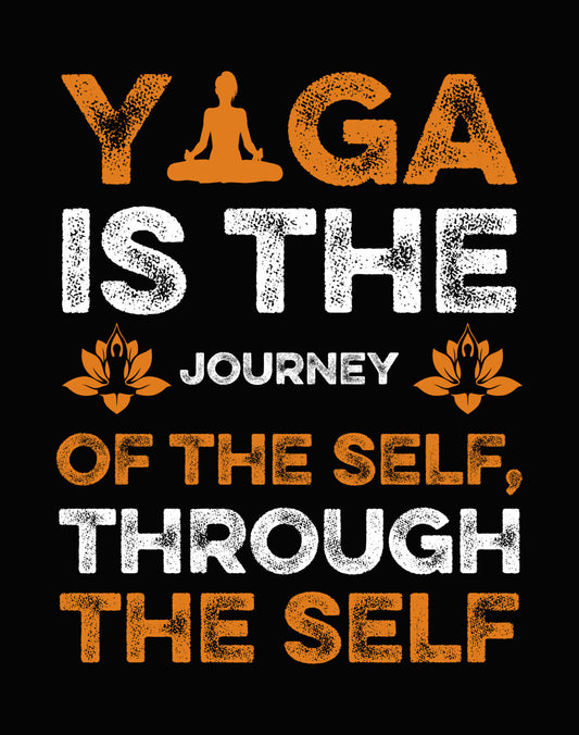 Yoga Of The Self Quote DTF Transfer