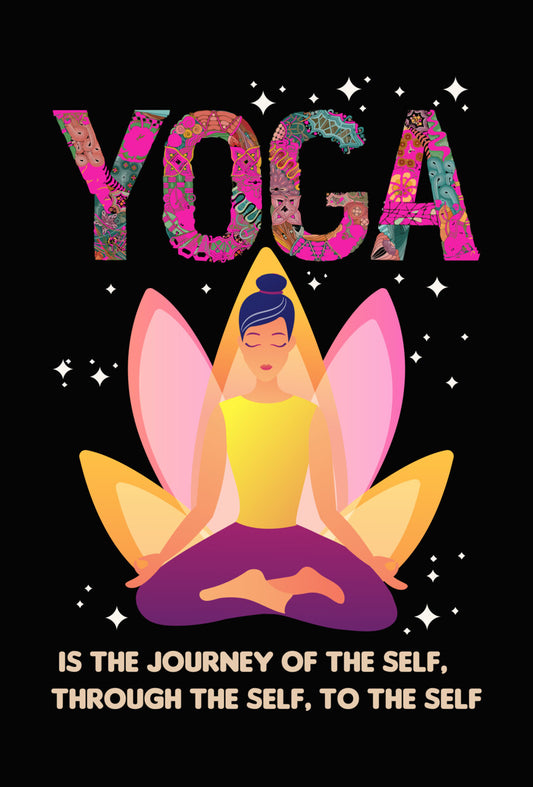 Yoga Practice Body Mind DTF Transfer